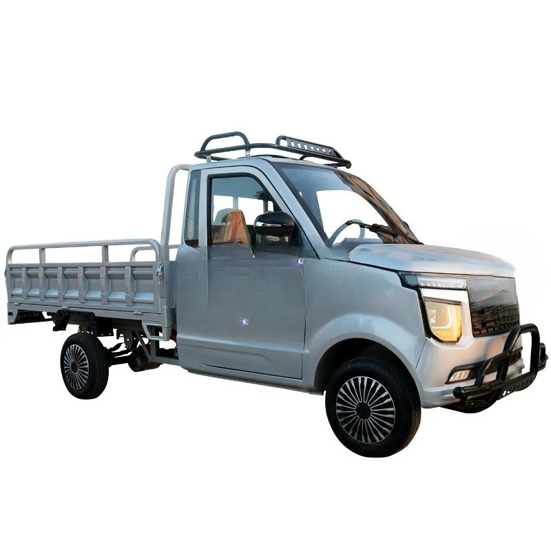 Load king four-wheel electric truck courier box truck pulling goods