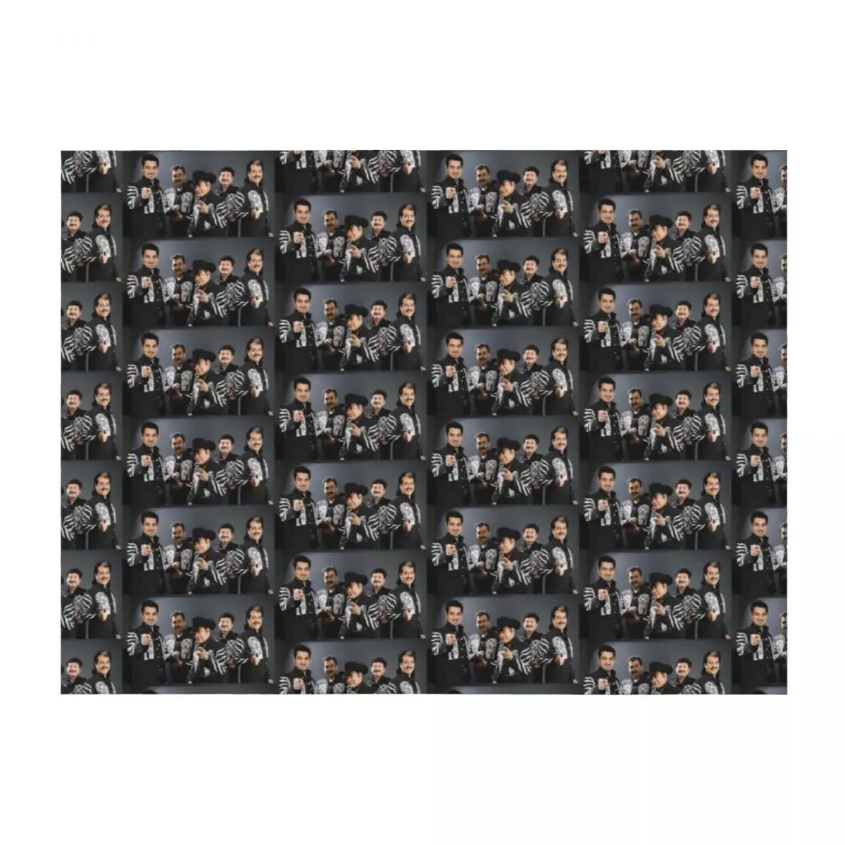 

yudistra Los Tigres del Norte Throw Blanket Decorative Throw Decorative Sofas Tourist Cute Plaid Blankets