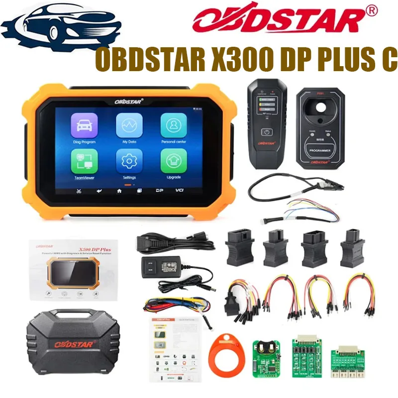 

OBDSTAR X300 DP Key Master X300DP Plus C Full Version Auto Programming and Cluster Calibrate and Airbag Reset With P004 Included