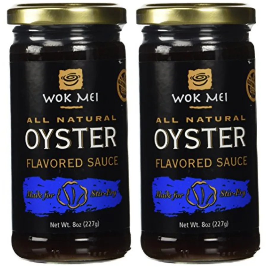 Salsa de Ostras Sin Gluten Wok Mei 8 Oz. Paquete de 2