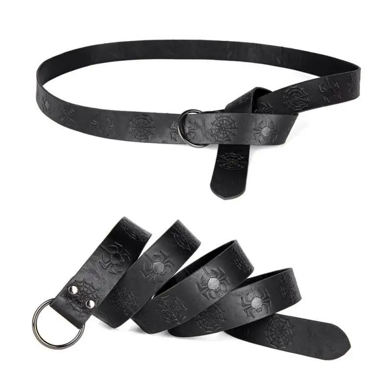 حزام الفايكنج العتيق من القرون الوسطى ، هالوين تأثيري ، فارس النهضة ، نقش شبكة العنكبوت ، غطاء الخصر ، طويل ، 1 ، m