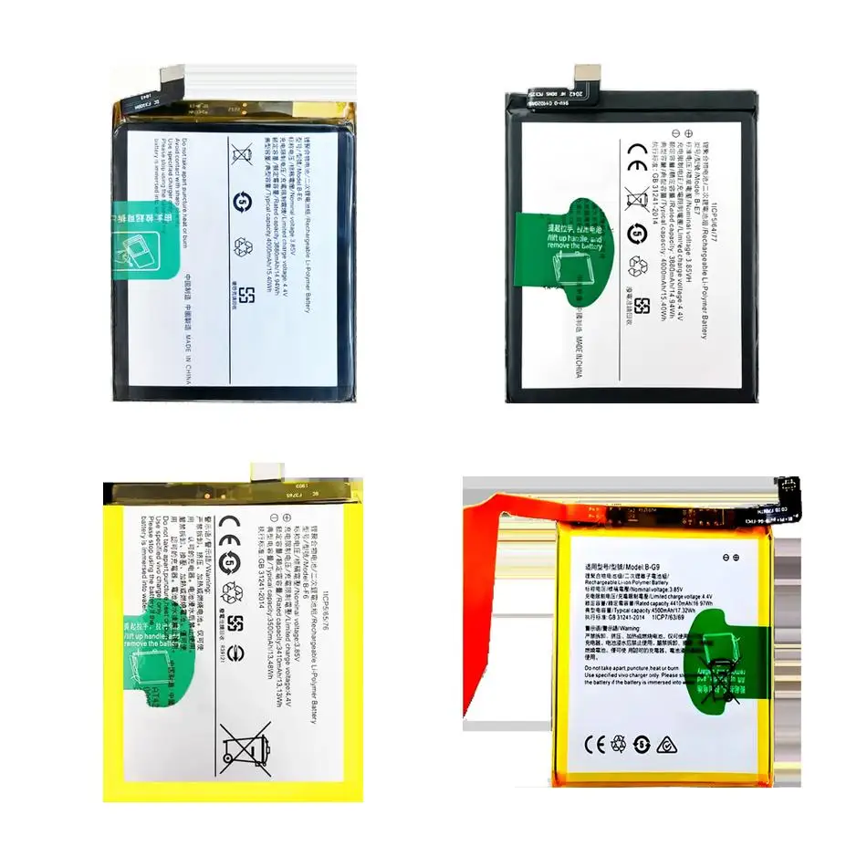 

Аккумулятор для мобильного телефона с длительным сроком службы B-E7 B-F6 B-G9 3500-4500 мАч для Vivo Nex 3S A B Dual S 3 5G