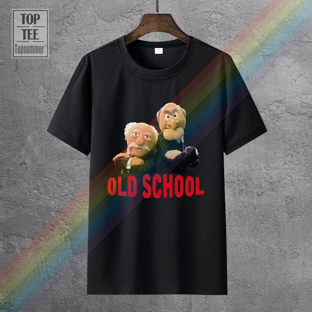 Men T Shirt Muppets Grandmasters Waldorf Statler Old School Graphic Funny T Shirt Novelty Tshirt Women