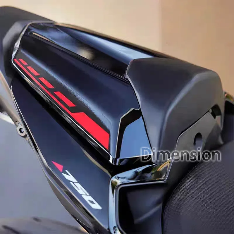 Motorcycle Carbon Fibre Black New CB750 Hornet 2023 2024 Rear Passenger Pillion Seat Cowl Cover For Honda CB 750 HORNET