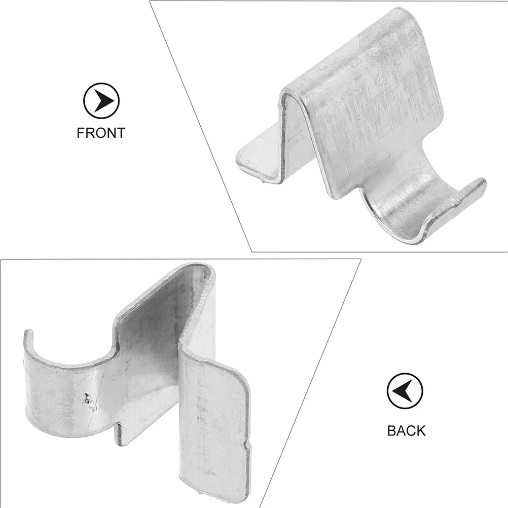20pcs Cabinet Shelf Clips Metal Shelf Support Brackets Heavy Duty For Office Cabinet Wood Shelving Bookshelf Display Case view 3