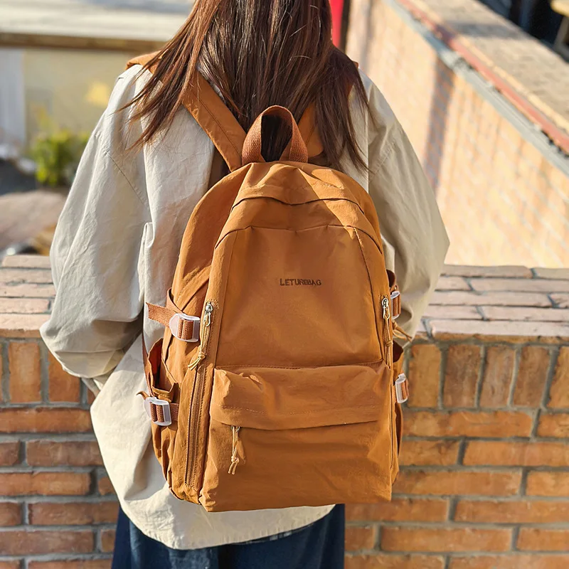 Girl School Bag Backpack Back Pack For Teenager Women Children Female Pink Schoolbag Primary High Bagpack Class Teens Child Kids