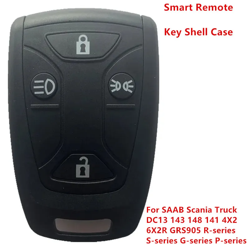 KEYECU For SAAB Scania Truck DC13 143 148 141 4X2 6X2R GRS905 R-series S-series G-series P-series Smart Remote Key Shell Case