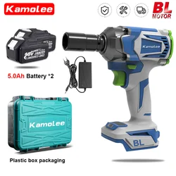 Kamolee Elektro schlüssel dtw500 bürsten los schnur los 1200 n. m enthalten Batterie und Ladegerät kompatibel mit 18V Makita Batterie