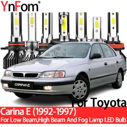 YnFom For Toyota Carina E 1992-1997 Special LED Headlight Bulbs Kit For Low Beam,High Beam,Fog Lamp,Car Accessories