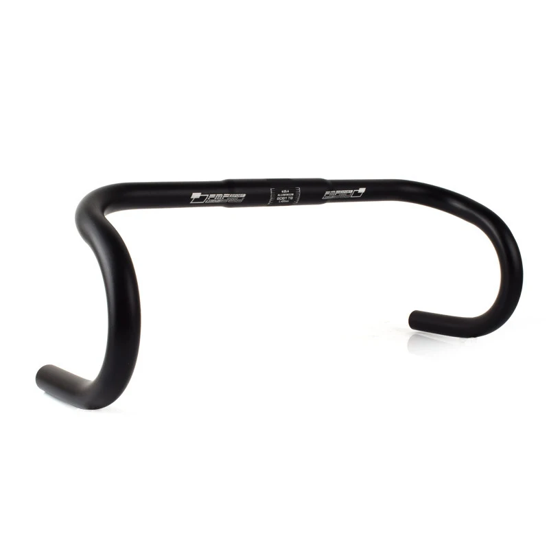 

Bike Bullhorn Handlebar Aluminum Alloy Bar 25.4mm Width 420mm for Fixed Gear Road Bike Aluminum alloy elbow handle Horizontal