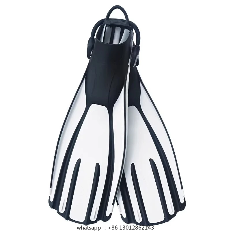

Fluorescent diving frog shoes professional adjustable flippers