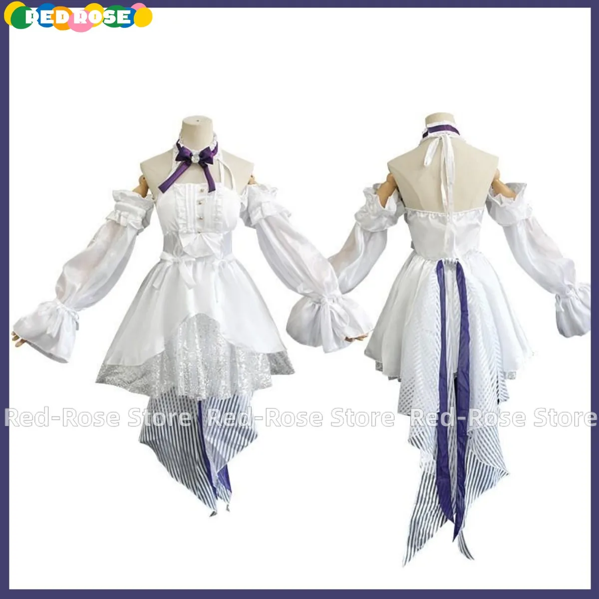 Game NIKKE：The Goddess of Victory Dorothy Cosplay Costume Wig White Dress Pengpeng Skirt Woman Sexy Carnival Christmas Suit