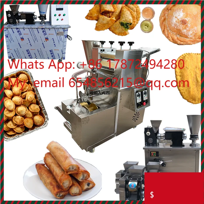 15cm Large Jamaican Patty Empanadas Machine Big Ravioli Making Dumpling Filling Machine Pastel Automatic Samosa Maker Machine