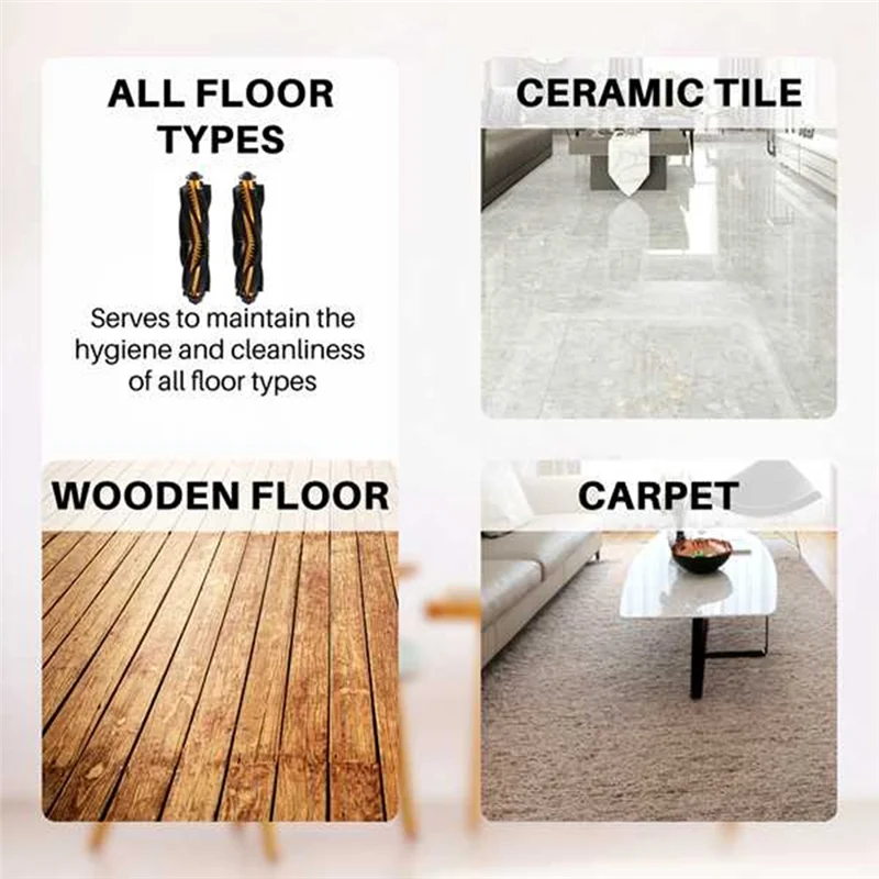 YCOC-فرشاة رئيسية لـ Proscenic 800T 820S 820T 830S 830T 830P 850P /Liectroux C30B XR500 E30 مكنسة كهربائية فائقة التحمل