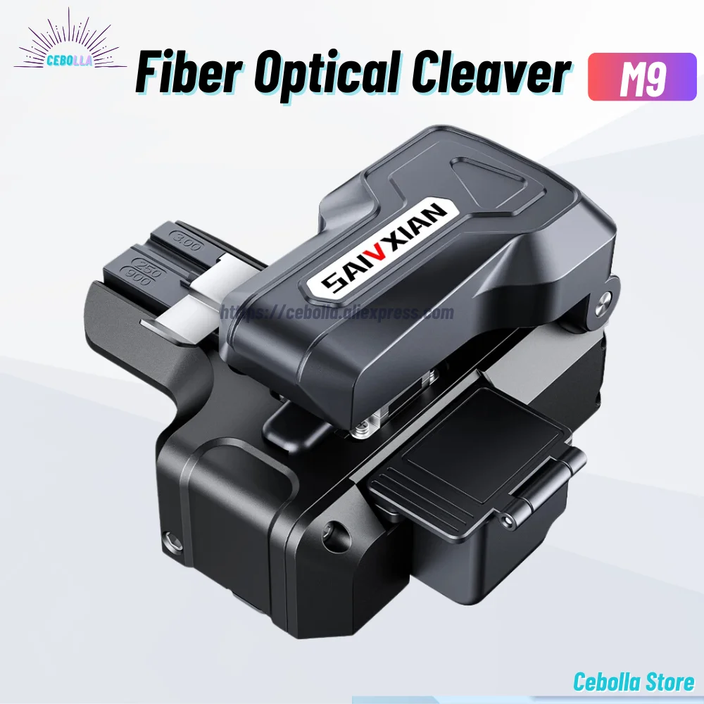 M9 One-Step Fully Automatic High Precision Optic Cleaver Optical Fiber Fusion Splicer Cutting Knife