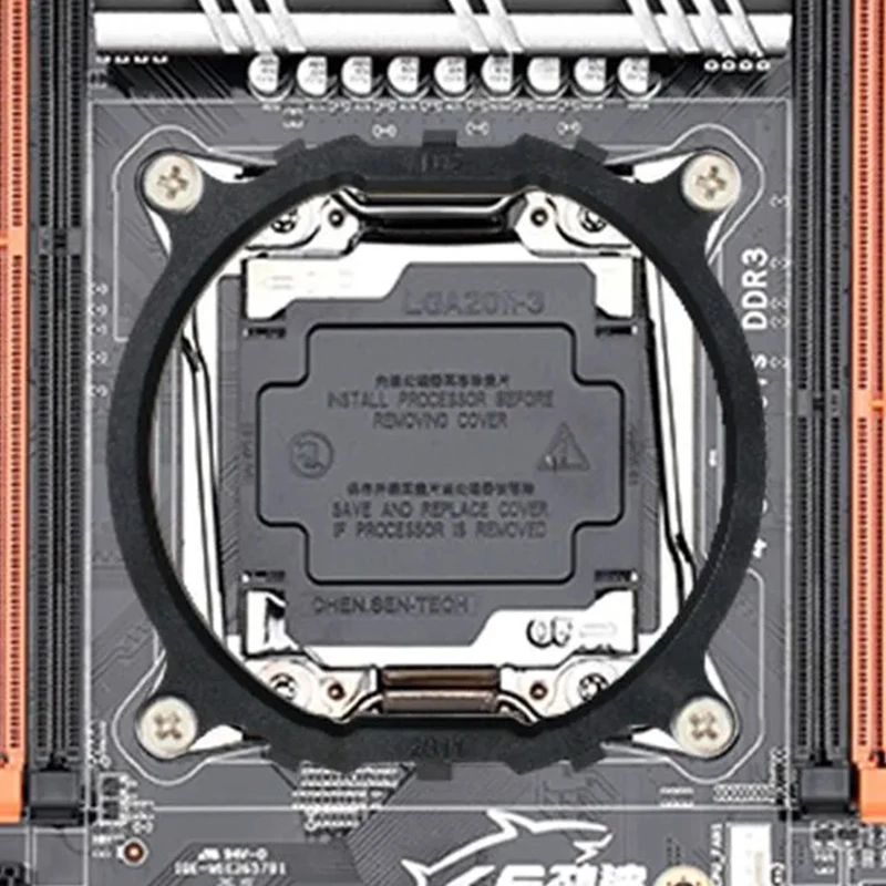 Suporte de base redondo LGA2011 para placa-mãe X99 X79 CPU Radiador Fix Socket