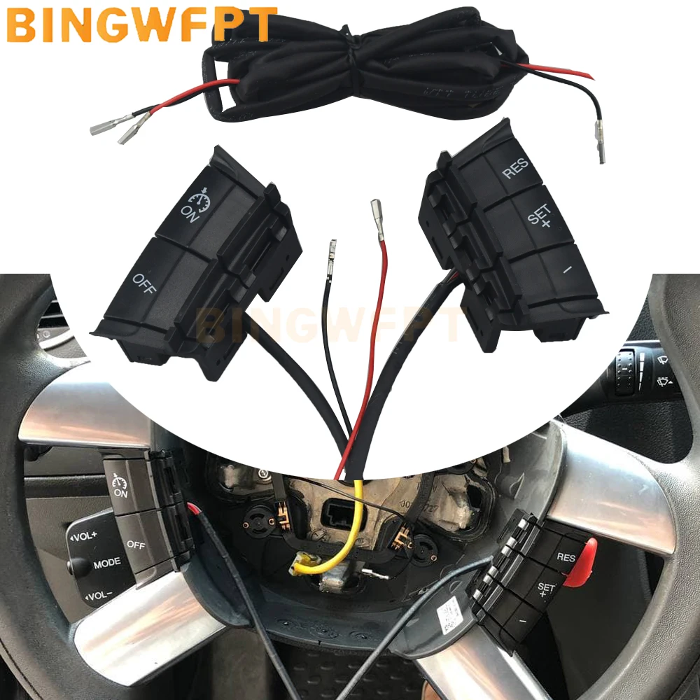 

Multi-function Steering Wheel Control Switch For Ford Focus 2005-2011 steering wheel button cruise control switches accessories