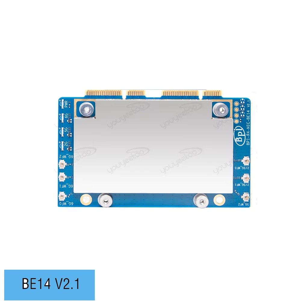 Banana Pi BPI-R4 WiFi 7 Module with 6 Antennas