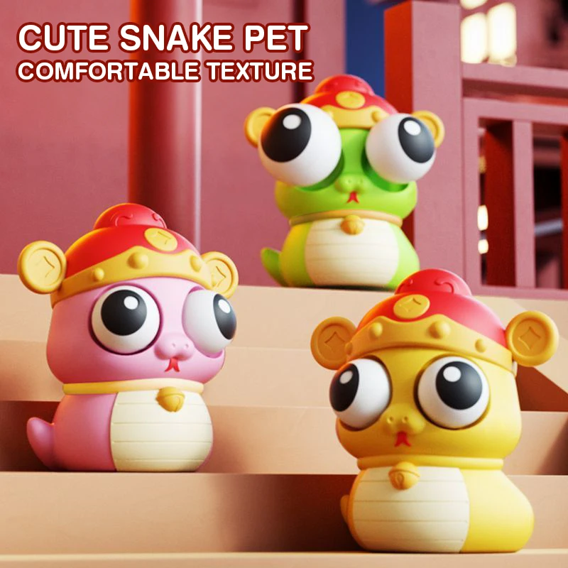 \Big Eyes Dragon Dinosaur Decompression Toy Squeezing Joy Staring Eye Funny Release Animal Sensory Toys for Birthday Gifts