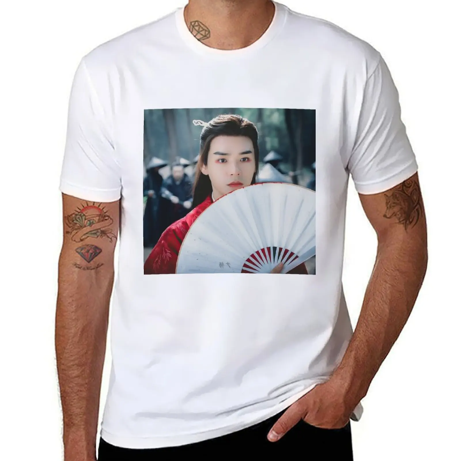 

Wen KeXing Word of Honor Ghost Valley Chief T-Shirt man t shirt cotton graphic t shirts for man T-Shirt