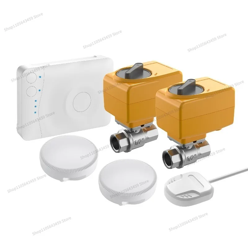 For WIFI wireless leakage protector, remote control electric two-way ball valve DN15