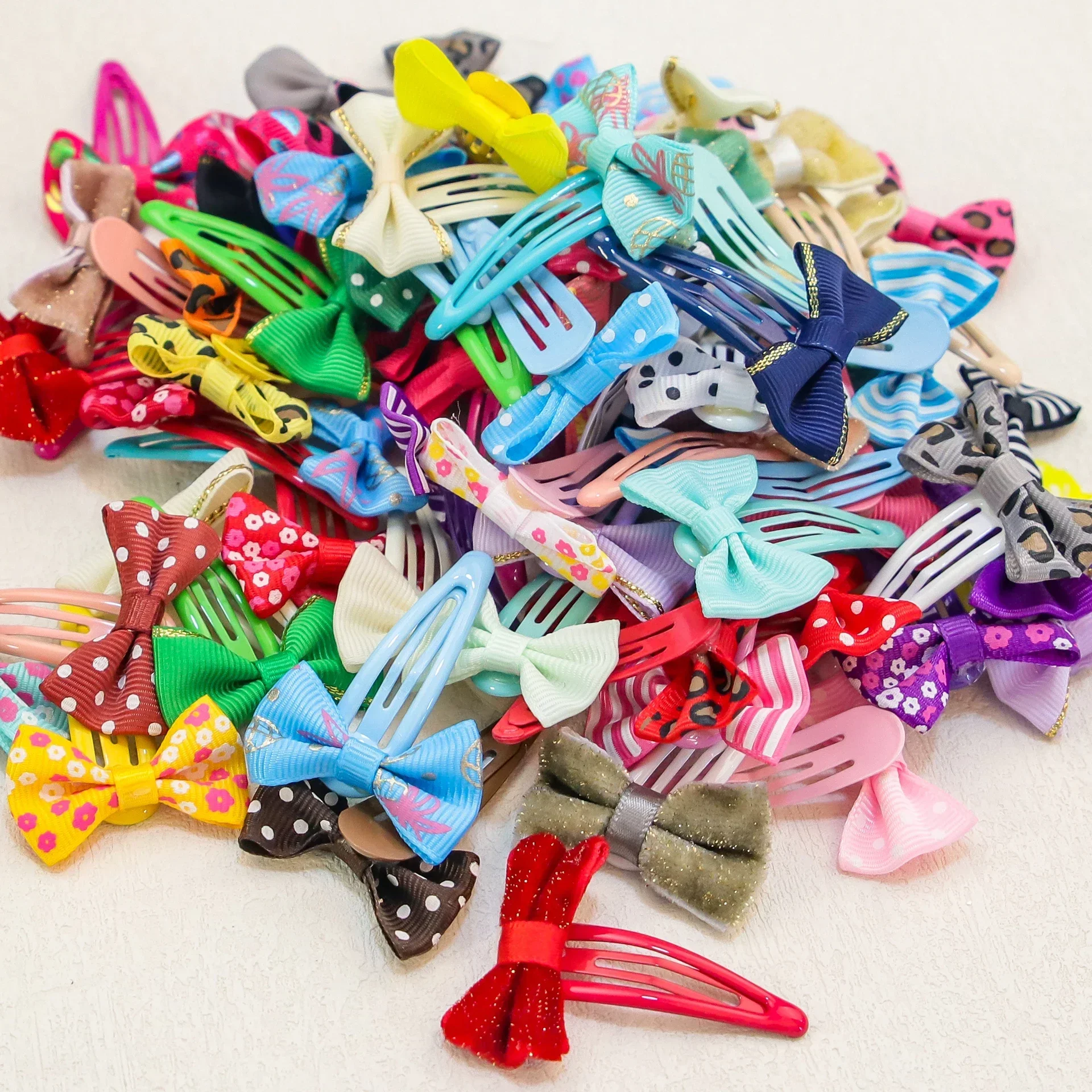 10/20Pcs/Set New Girls Cute Cartoon Hair Clips Kids Lovely Star Flower Hairpins Headband Barrettes Fashion Hair Accessories