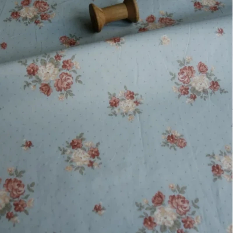 160x50 سنتيمتر جديد الأزهار لطيف حك نسيج القطن ملابس الأطفال الملابس النسيج اليدوية Diy بها بنفسك الخياطة القماش #2