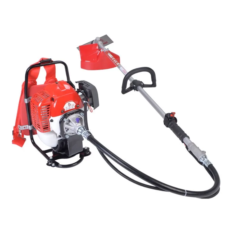 For BG430/40F-5 Electric Start Two-Stroke Backpack Grass Trimmer and Brush Cutter with One-Touch Start and Recoil Pull Start