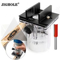 For 65mm Trimming Machine 2 In 1 Slotted Bracket Invisible Fasteners Wardrobe Cupboard Panel Punch Locator Aluminum with Scale