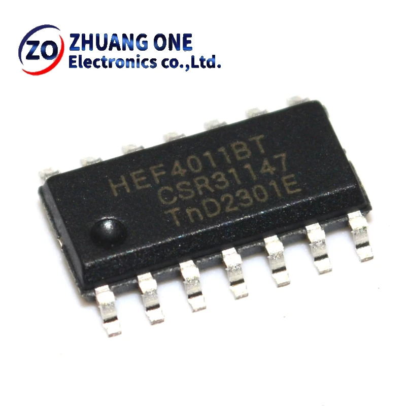 (10 ชิ้น) 100% ใหม่ HEF4001BT HEF4011BT HEF4013BT HEF4024BT HEF4066BT HEF4069UBT HEF4081BT HEF4093BT HEF40106BT SOP14 SOP-14 SMD