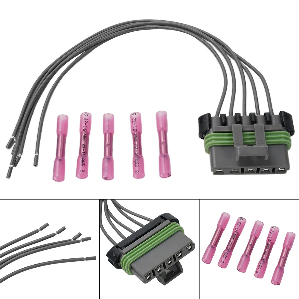 Blower Motor Wirse Resistor Harness Adapter Green Plastic Plug-and-play Replacement Vehicle 99595KW Accessories