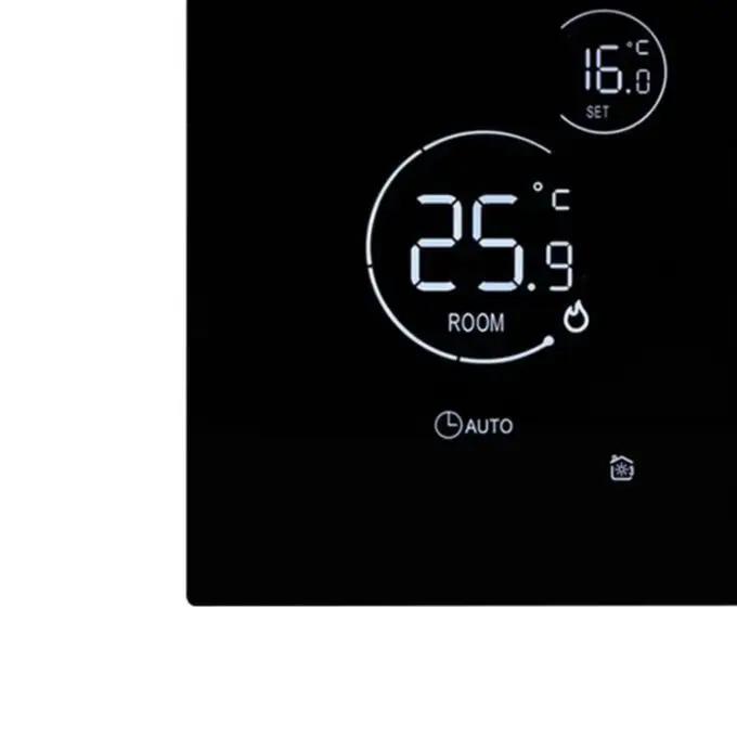 WiFi Smart Programmable Thermostat For Boiler And Floor Heating, Voice Control Compatible WithTuya, ±0.5°C Temperature Accuracy