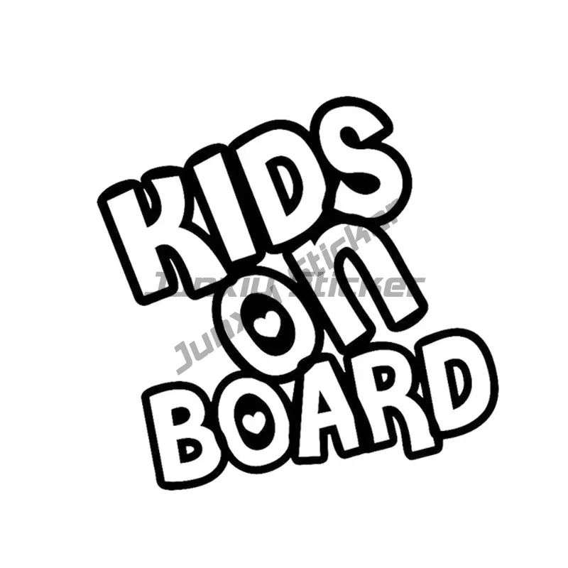 Warning Funny Baby Kids on Board Car Sticker Automobiles Motorcycles Exterior Accessories Vinyl Decals