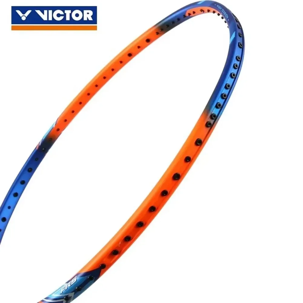 Original VICTOR 4U 5U 6U Hochspannungs-Badmintonschläger TK-HMR Badmintonschläger 100 % Carbon-Trusterhammer mit geschwungenem