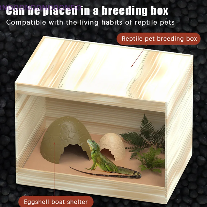 

Lizard's Paradise: Reptile Shelter Cave for a Natural-Looking Aquarium Setting