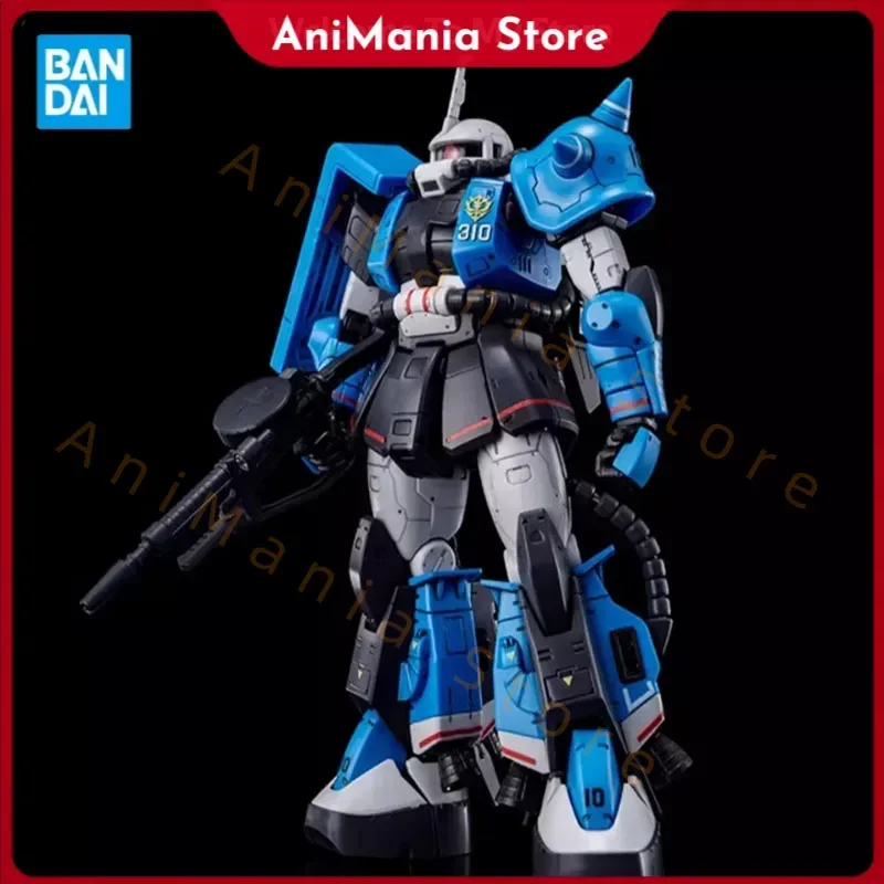 

Bandai оригинальный GUNDAM RG 1/144 MS-06R-1A UMALIGHTNINGS ZAKU аниме фигурка в сборе модель игрушки Коллекционная модель украшения
