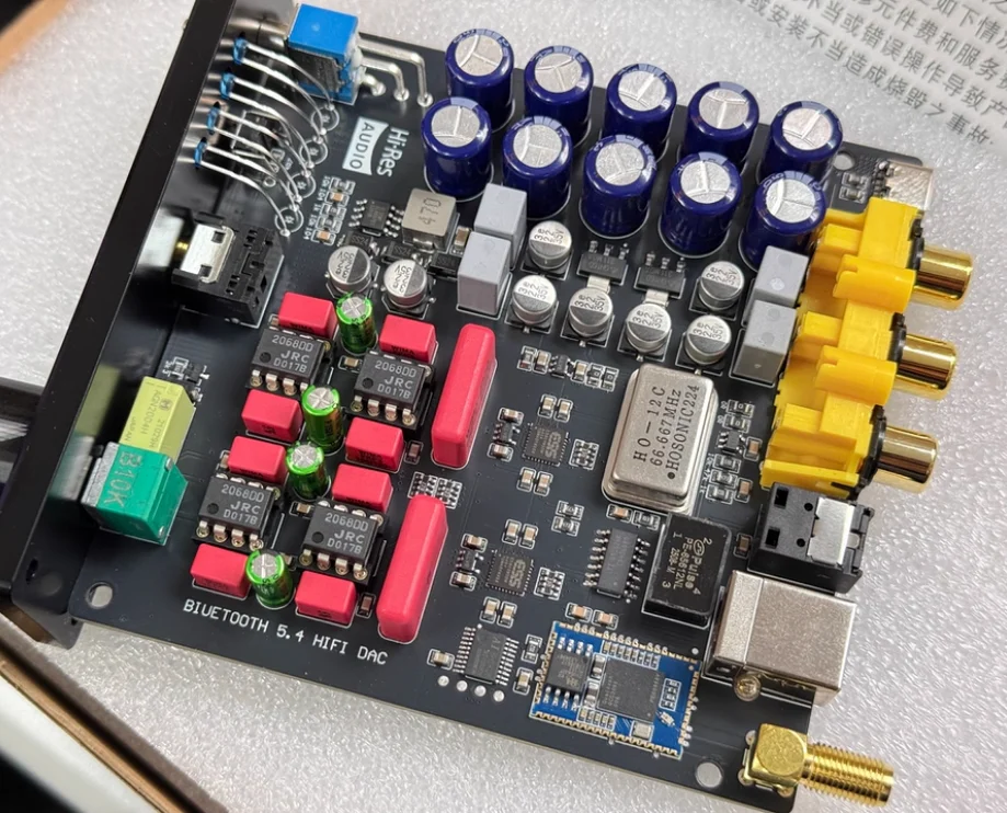 Dual ES9039Q2M Hi-Fi DAC | Bluetooth 5.4 with QCC3084/5181 | Surpasses ES9038, LDAC/APTX HD Lossless
