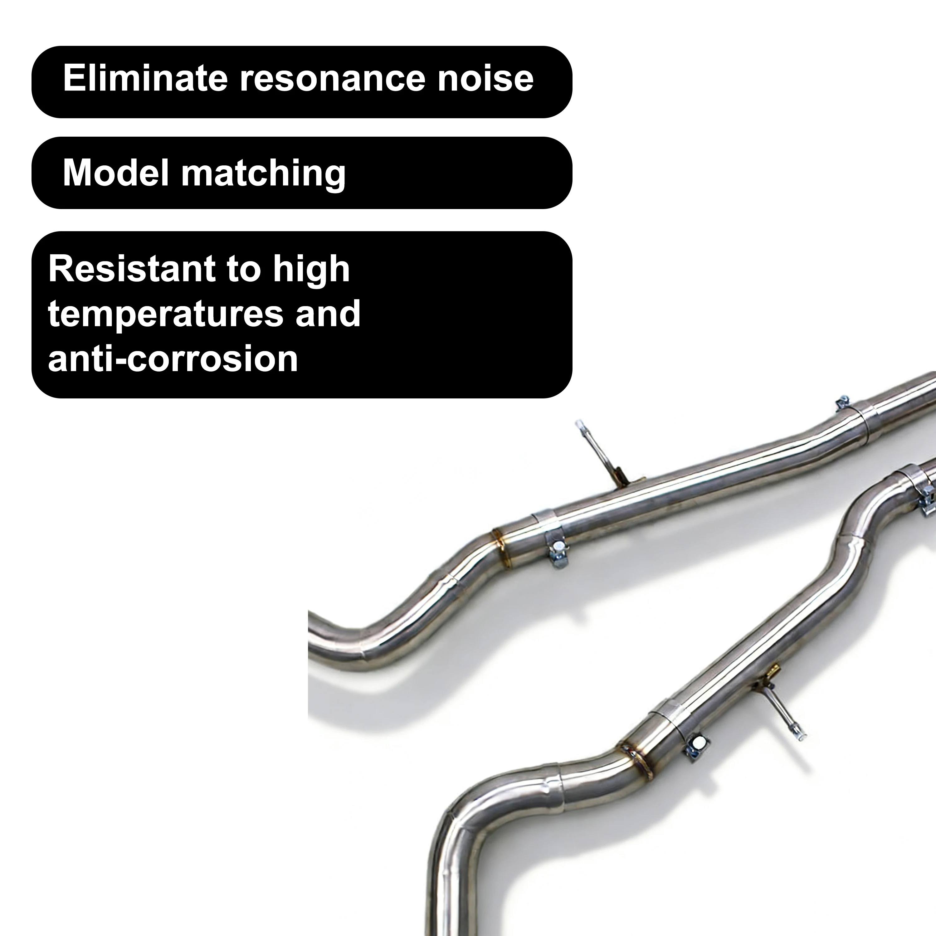 ACE für Mercedes-Benz E63 E63S AMG W213 Performance Valvetronic Auspuffanlage Catback Edelstahl-Auspuffrohr mit Ventilschalldämpfer – Detail 6