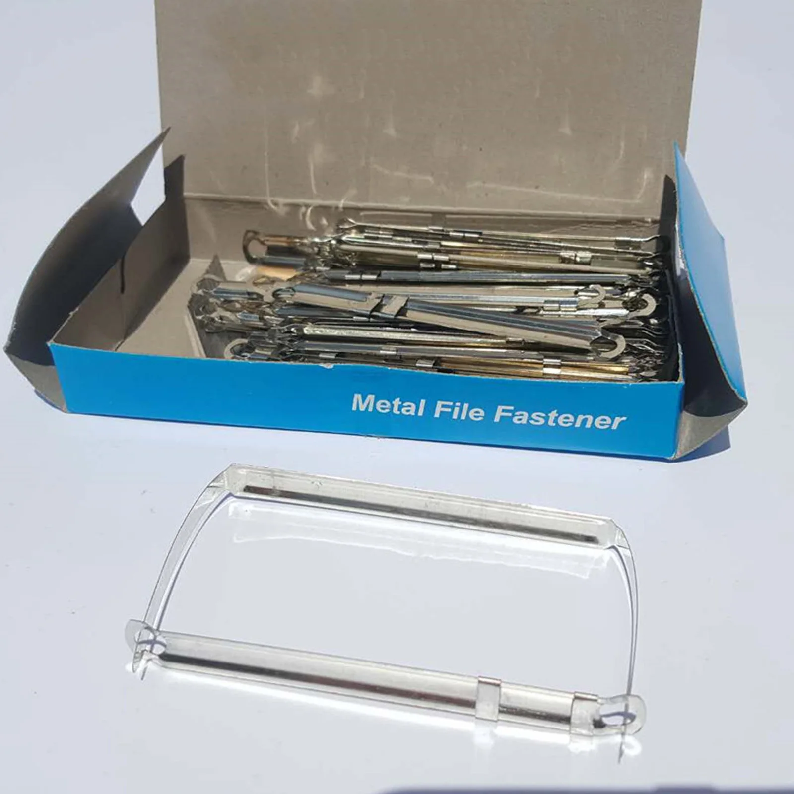 

150 Pcs Binder Rings Smooth Fasteners for Office Bindingstrip School Stationery Binding Binder Clips Rings