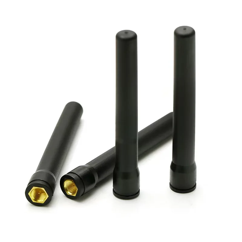 2 Stück 5G-Vollbandantenne 600-6000 MHz, 3 dBi Verstärkung, interne sechseckige Gummiantenne mit SMA-Stecker zur Verbesserung des drahtlosen Signals – Detail 4