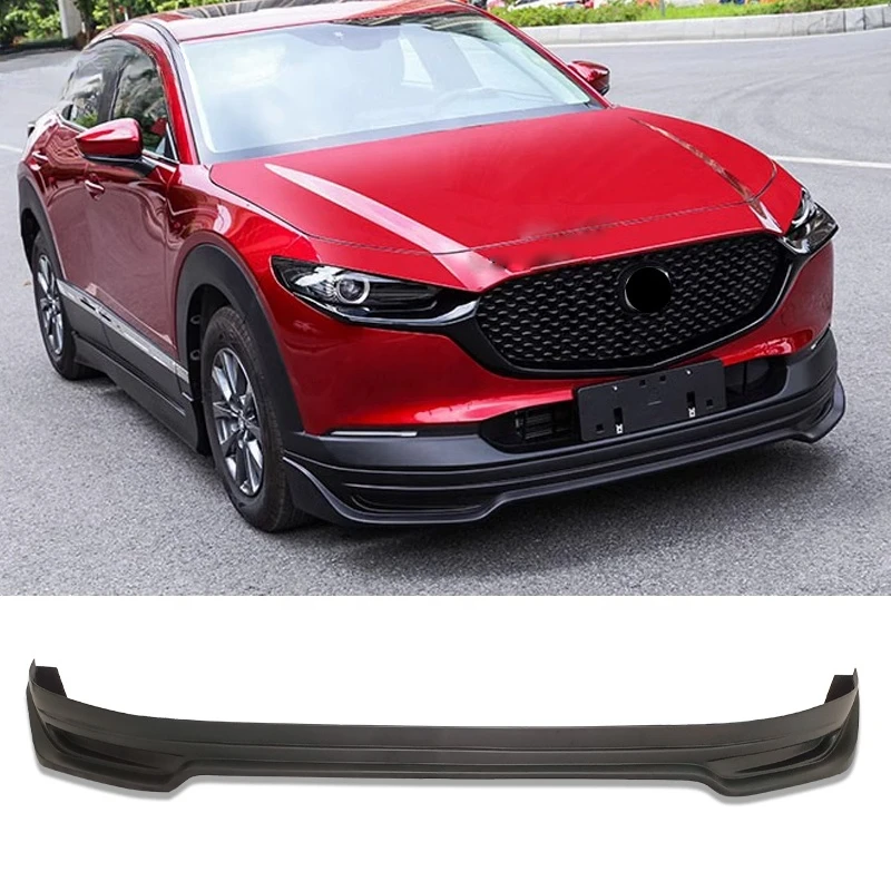 Car Accessories Body Kit For Mazda CX-30 Front Lip Rear Diffuser Lip with Lights Side Skirts Plastic High ABS Material Body Kit