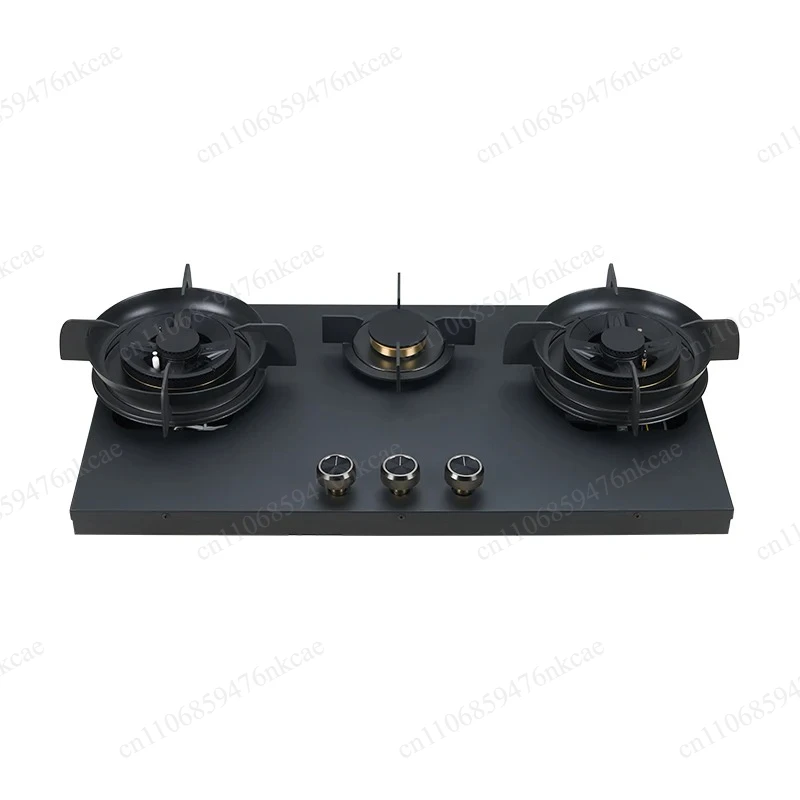 Premium Built-in Cooktop 3-Burner 5.2KW Copper Failure Protection Panel-Ready for Custom Kitchen