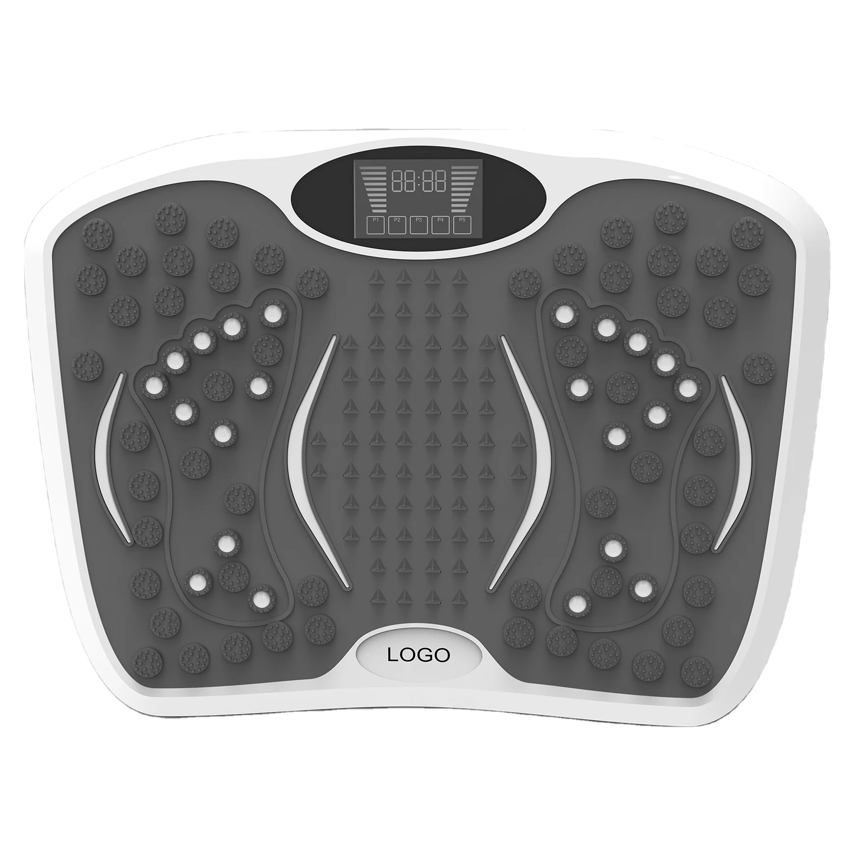 

Unisex Trainer Machine ABS and Metal Vibration Plate Vibrating Platform with Magnetic Therapy for Exercise Fitness11