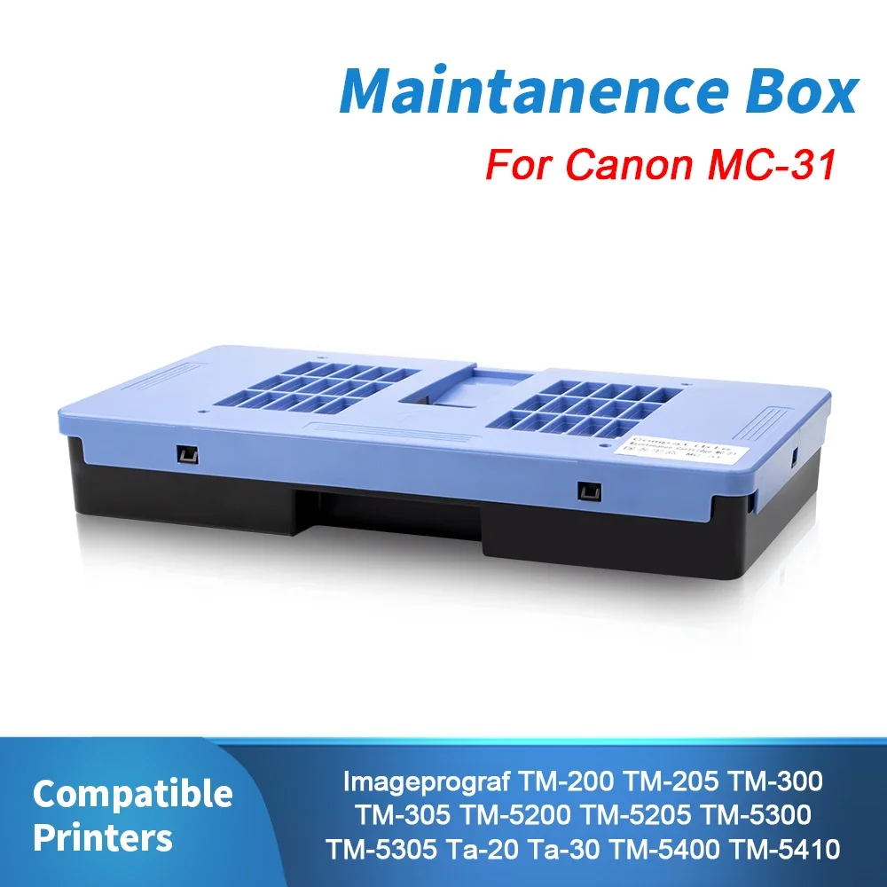 

For Canon MC-31 Maintenance Cartridge for Canon Imageprograf TM-200 TM-205 TM-300 TM-305 TM-5200 TM-5205 TM-5300 Printers