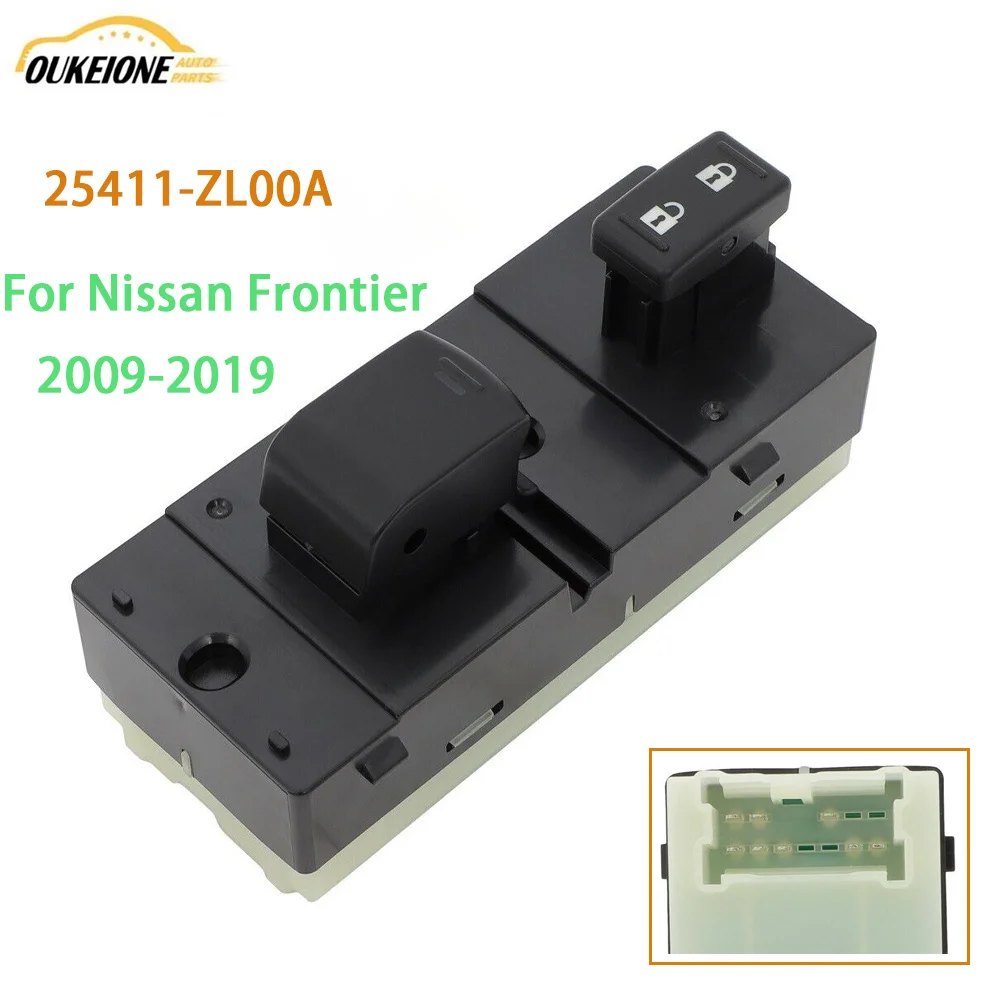 For Nissan Frontier 2009-2019 Car Power Window Control Switch Lifter Button 25411-ZL00A 25411-ZL00A25411ZL00A Auto Accessores