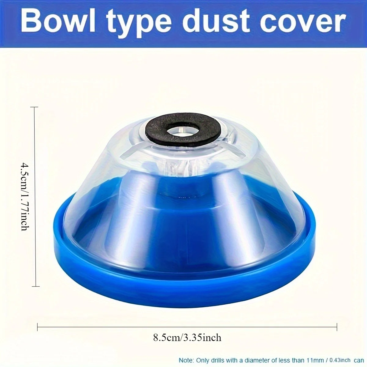 Upgraded Dust Cover for Impact Drill Home Electric Drilling Dust Collection Bowl Connector Accessory Tool Safe Clean Work - Detail 1