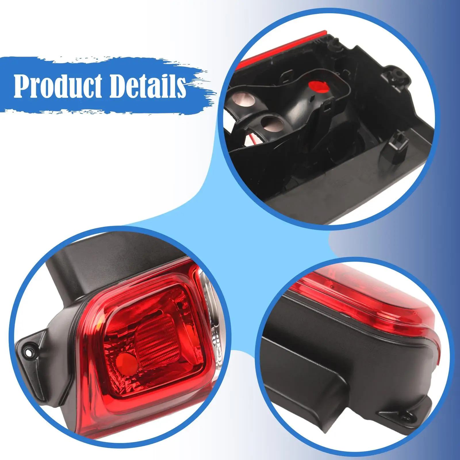Car LED Tail Light Taillamp for Toyota Proace 2016-2021 Car Accessories
