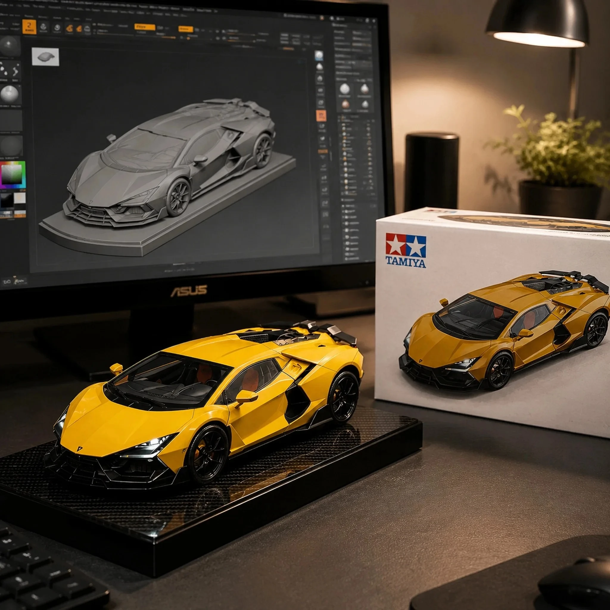 1:24 Revuelto Diecast-Legierung Supersportwagen mit Rückziehfunktion, Sound und Licht, Lernspielzeug, Sammlerstück, Geburtstagsgeschenk für Supersportwagen-Fans