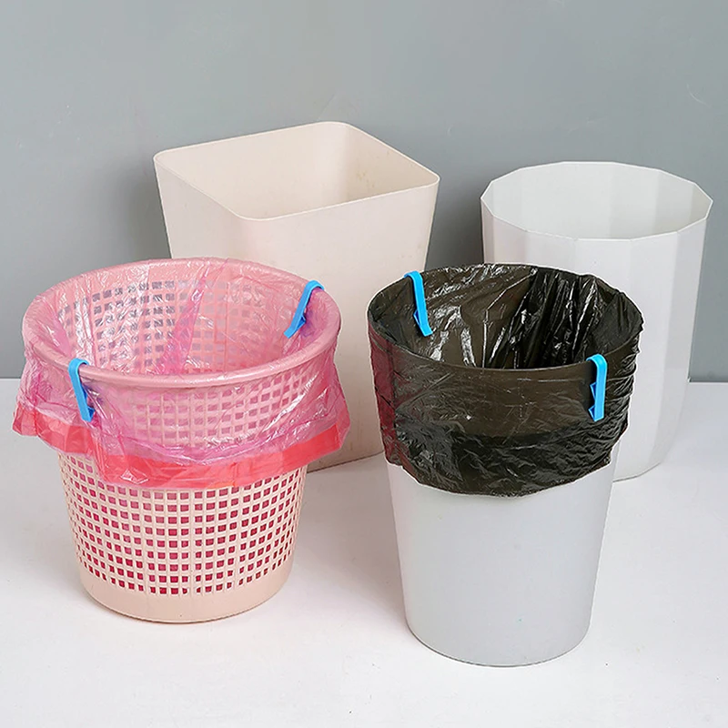 2/10/20Pcs Waste Basket Can Fixation Clip Rubbish Bag Clips Practical Garbage Bag Anti-Slip Holder Snack Bag Sealing Tools