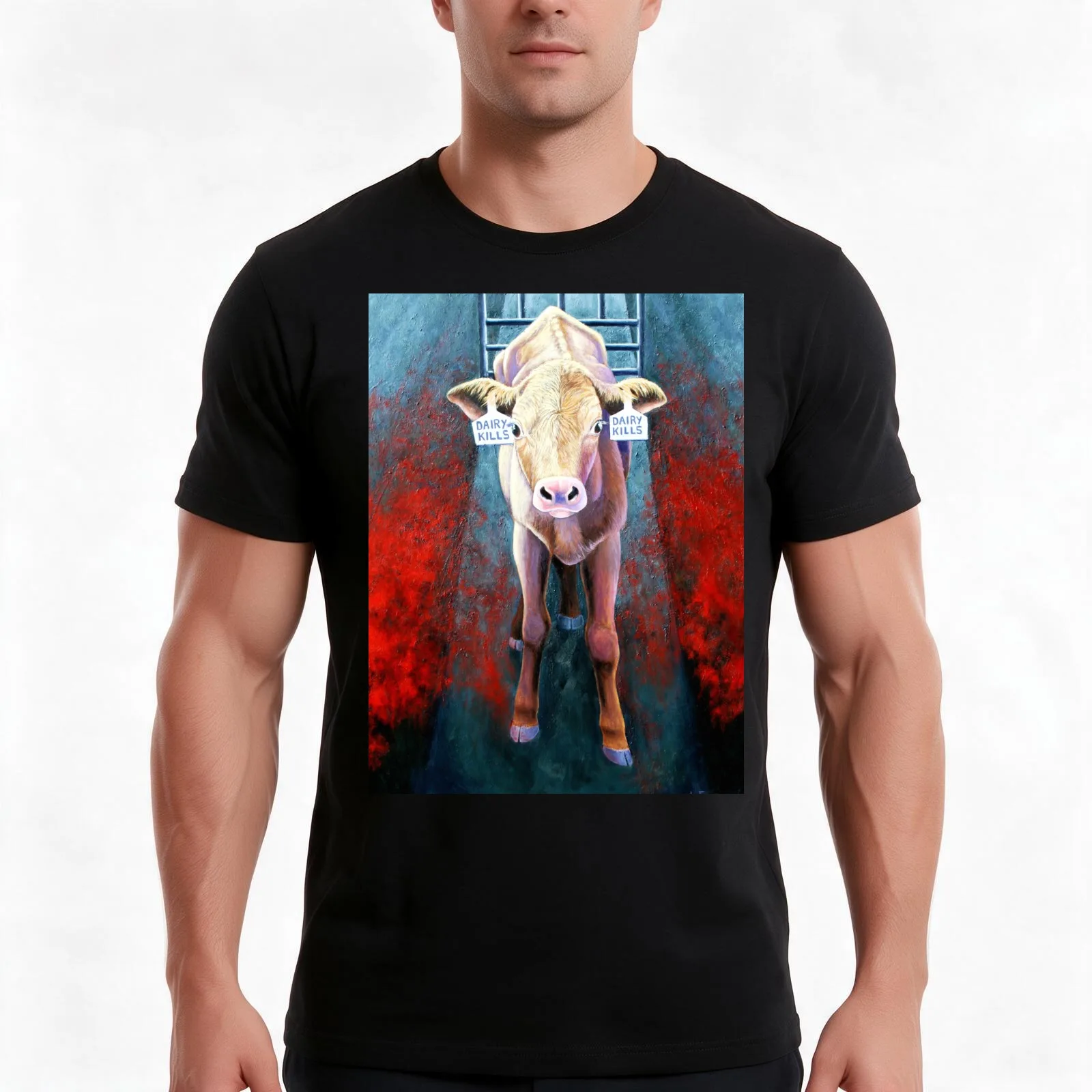 The Death of Innocence T-Shirt Summer Casual Cotton Tee Oversized Streetwear Tops Vintage Graphic Print Unisex Men Women